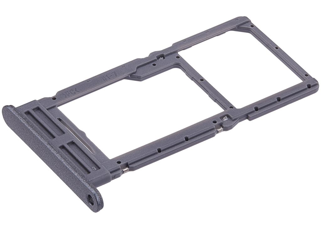 Dual Sim Card Tray für Samsung Galaxy Tab A11 Plus (X236B) (Schwarz)