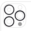 Kamera-Rahmenring hinten für iPhone 14 Pro / 14 Pro Max (Space Schwarz) – 3-teil