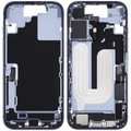 Midframe/Rahmen mit Ladebuchse Flex & Small Parts für iPhone 17 (EU / Global Version) (gebrauchter OEM-Ausbau, Qualität A) (Mist Blue)