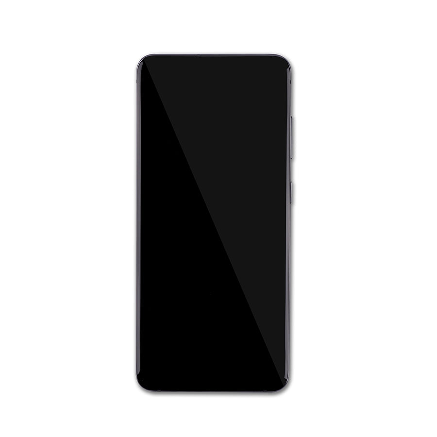 OLED-Display mit Rahmen für Samsung Galaxy S20 5G (Verizon 5G UW Frame Only) (Service Pack) (Cosmic Gray)