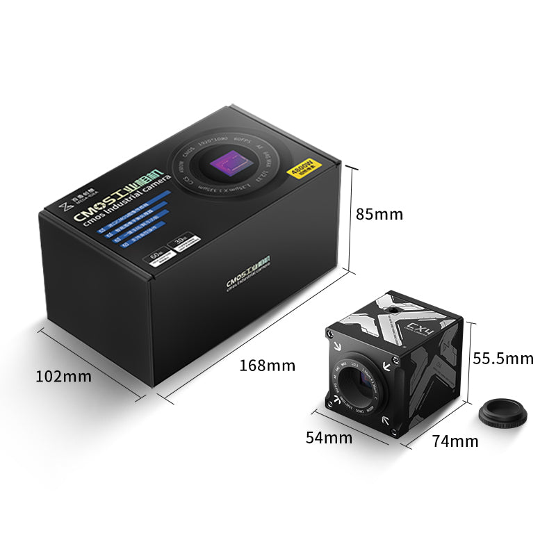 CX4 CMOS Industrial Microscope Camera with C-Mount, 110V-220V US Plug, Qianli