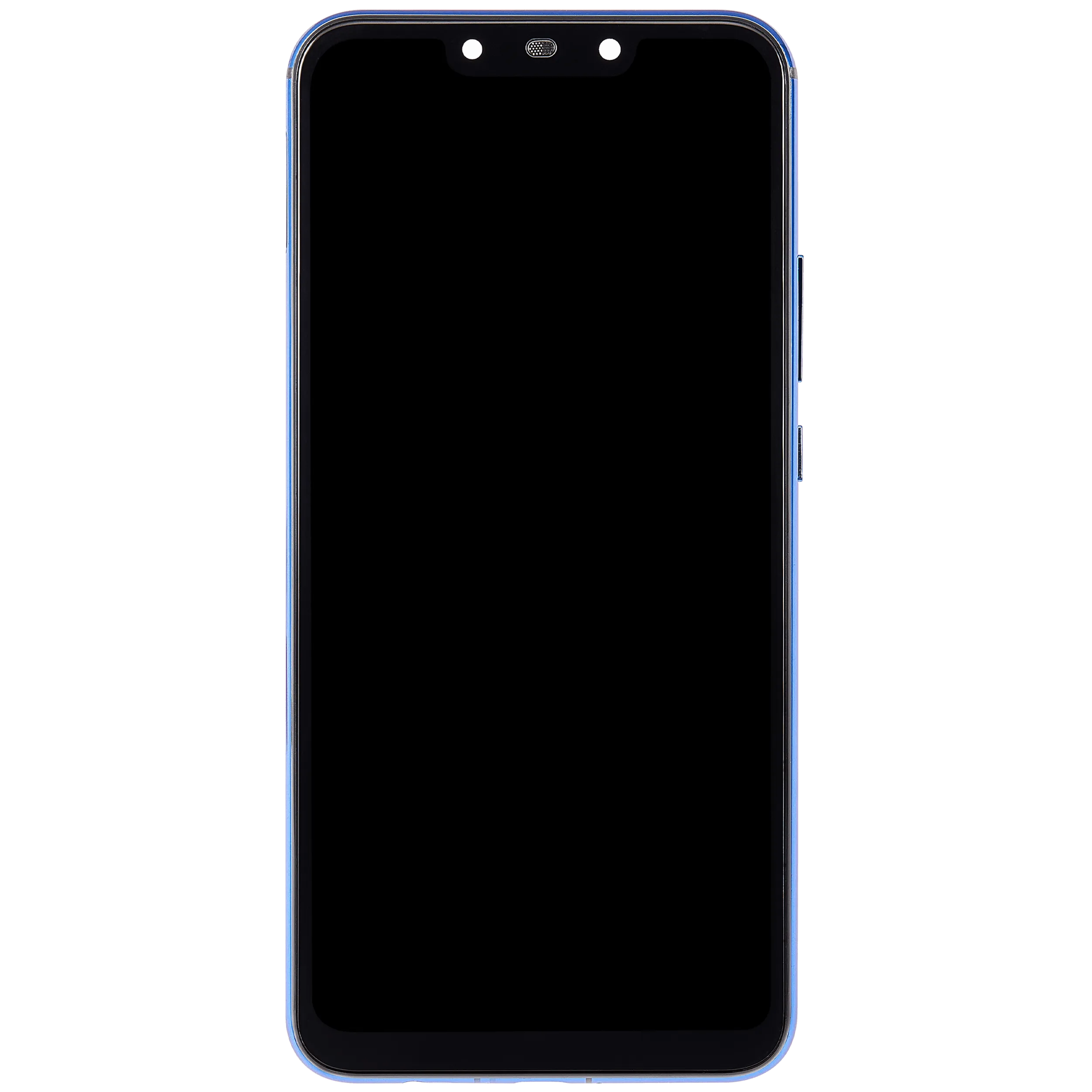 LCD-Display mit Rahmen für Huawei Nova 3i (2018) (Refurbished) (Bluenull)