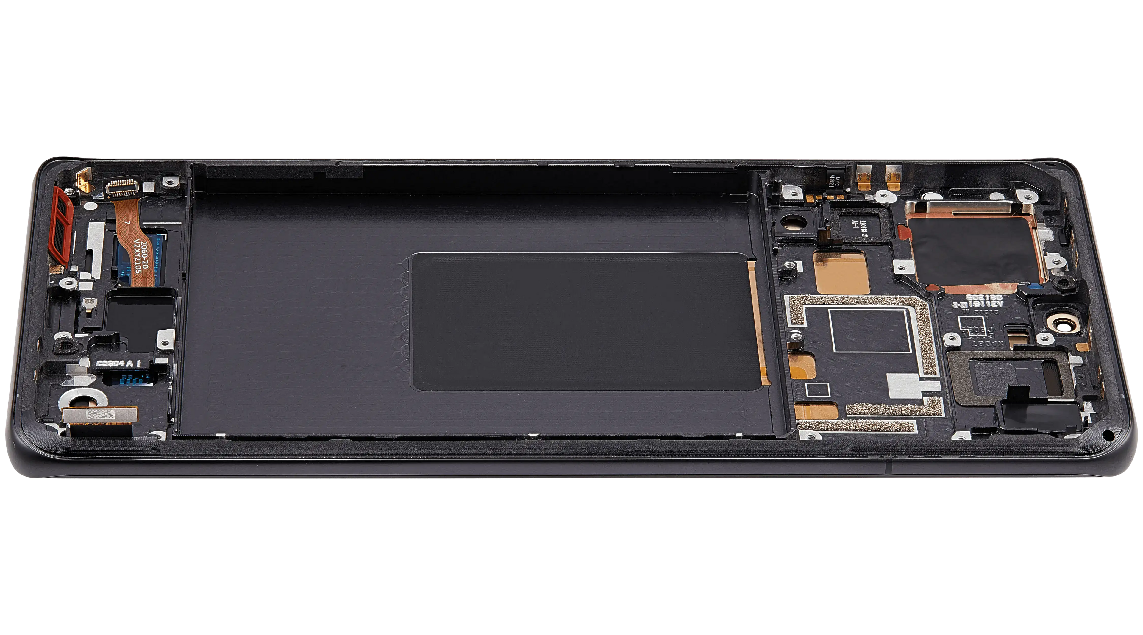 OLED-Display mit Rahmen für Xiaomi 12 Pro / 12S Pro (Refurbished) (Grau)