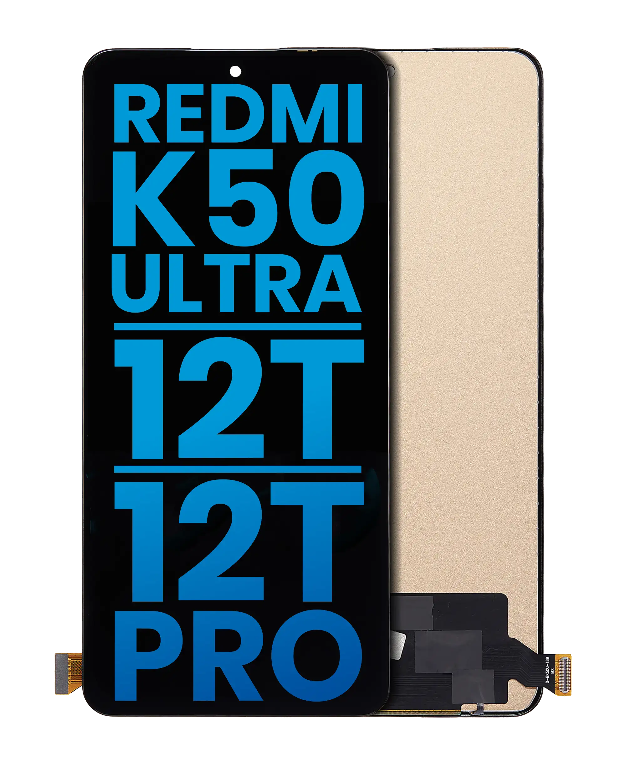 LCD-Display ohne Rahmen für Xiaomi Redmi K50 Ultra / 12T / 12T Pro (Aftermarket: Incell) (Alle Farben)
