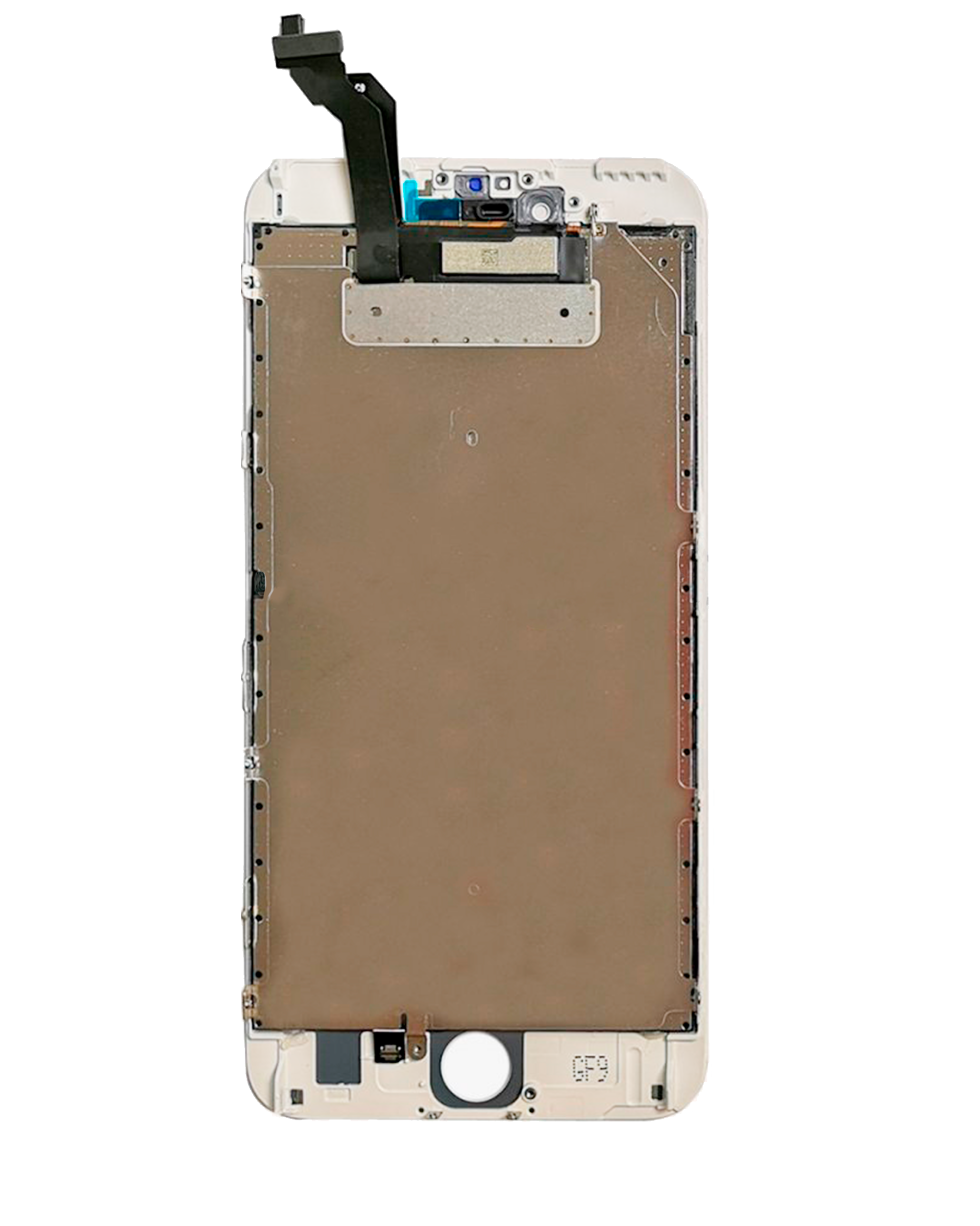 LCD-Display mit Stahlplatte für iPhone 6S Plus (Aftermarket Pro: XO7 Incell) (Weiß)