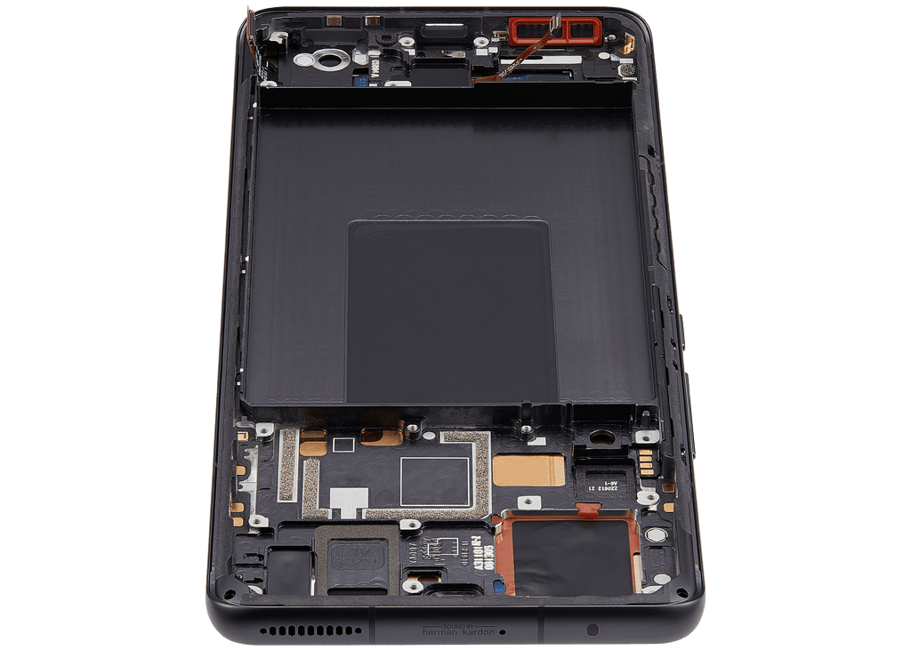 OLED-Display mit Rahmen für Xiaomi 12 Pro / 12S Pro (Refurbished) (Grau)