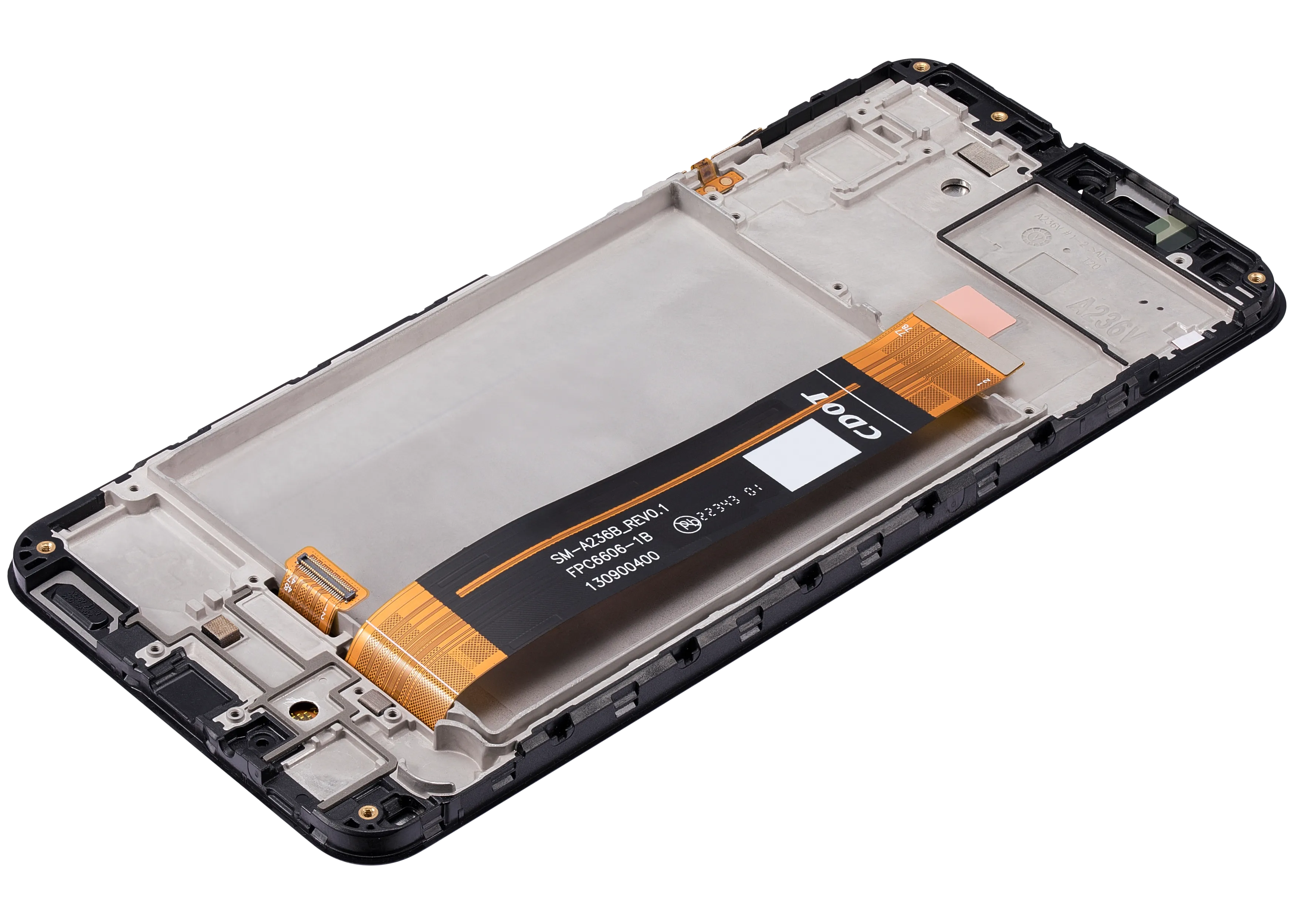 LCD-Display mit Rahmen für Samsung Galaxy A23 5G (A236V / 2022) (Verizon V Version) (gebrauchter OEM-Ausbau, Qualität B) (Alle Farben)