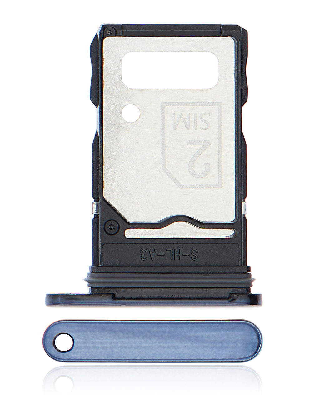 Dual SIM Card Tray for Motorola Edge 20 Pro (XT2153-1 / 2021) Midnight Blue