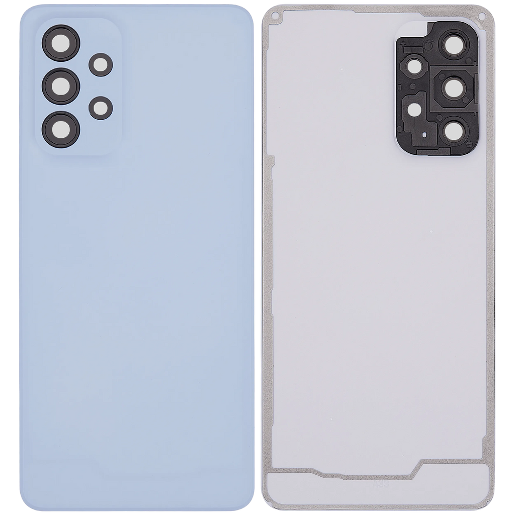 Backcover mit Camera Lens für Samsung Galaxy A33 5G (A336 / 2022) (ohne Logo) (Aftermarket Plus) (Blau)