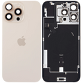 Backcover mit MagSafe Magnet & NFC & Blitz-Flexkabel für iPhone 16 Pro Max (Service Pack) (Desert Titanium)