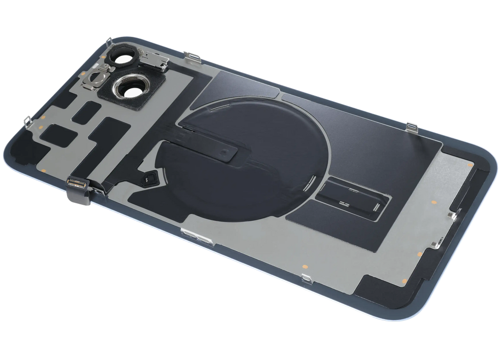 Backcover mit MagSafe Magnet & NFC & Blitz-Flexkabel für iPhone 14 Plus (Service Pack) (Blau)