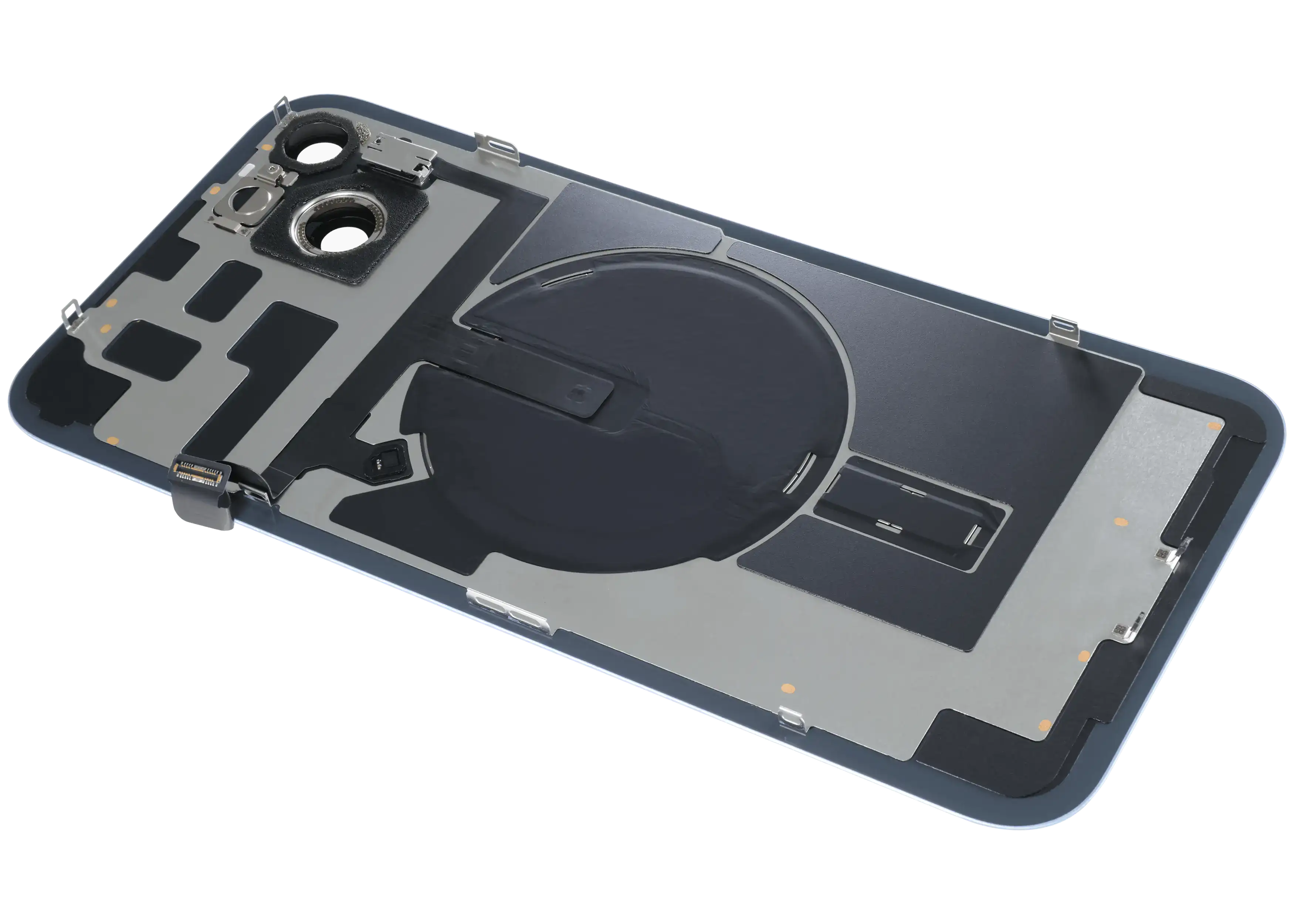 Backcover mit MagSafe Magnet & NFC & Blitz-Flexkabel für iPhone 14 Plus (Service Pack) (Blau)