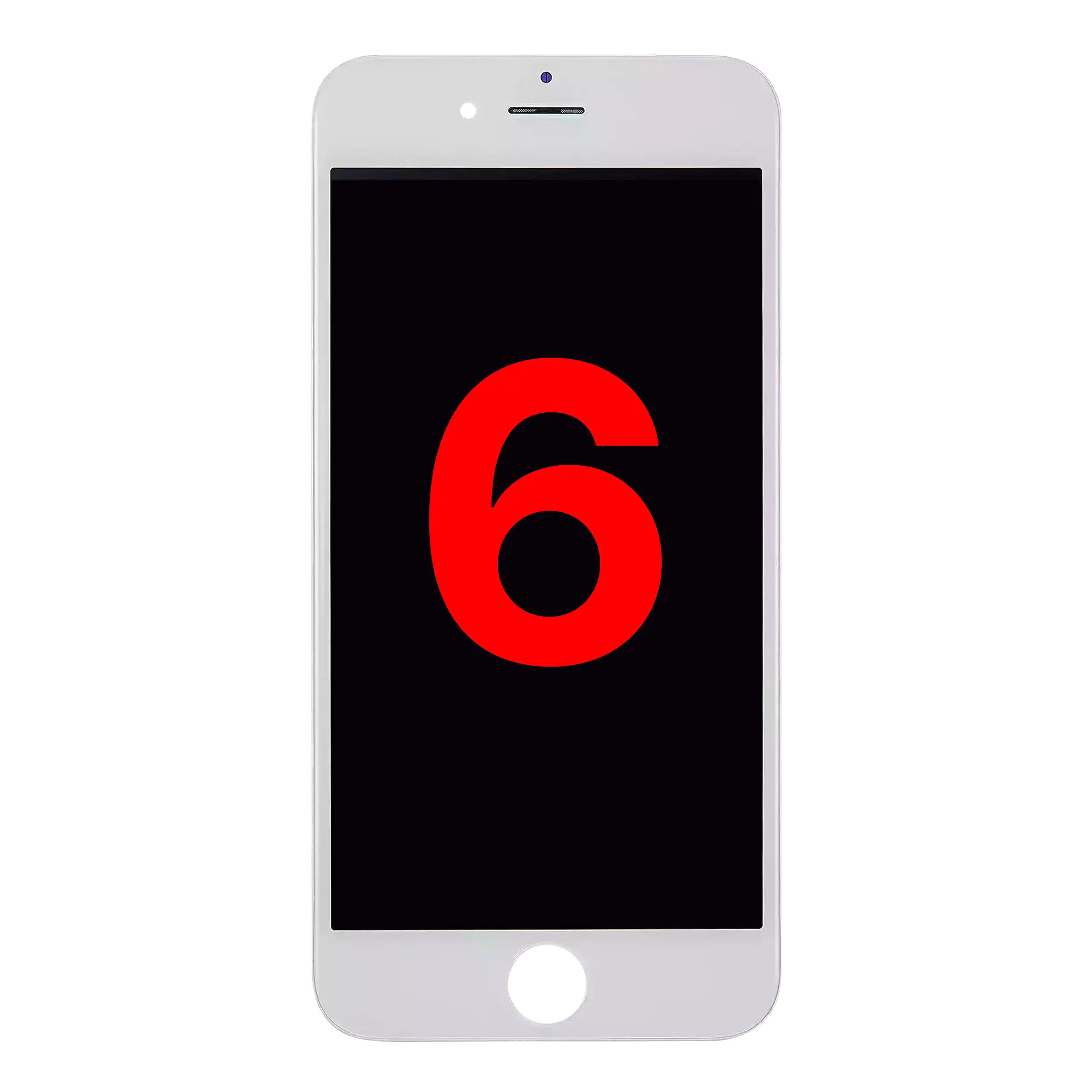 LCD-Display für iPhone 6 (Aftermarket Plus Quality: XO6) (Weiß)