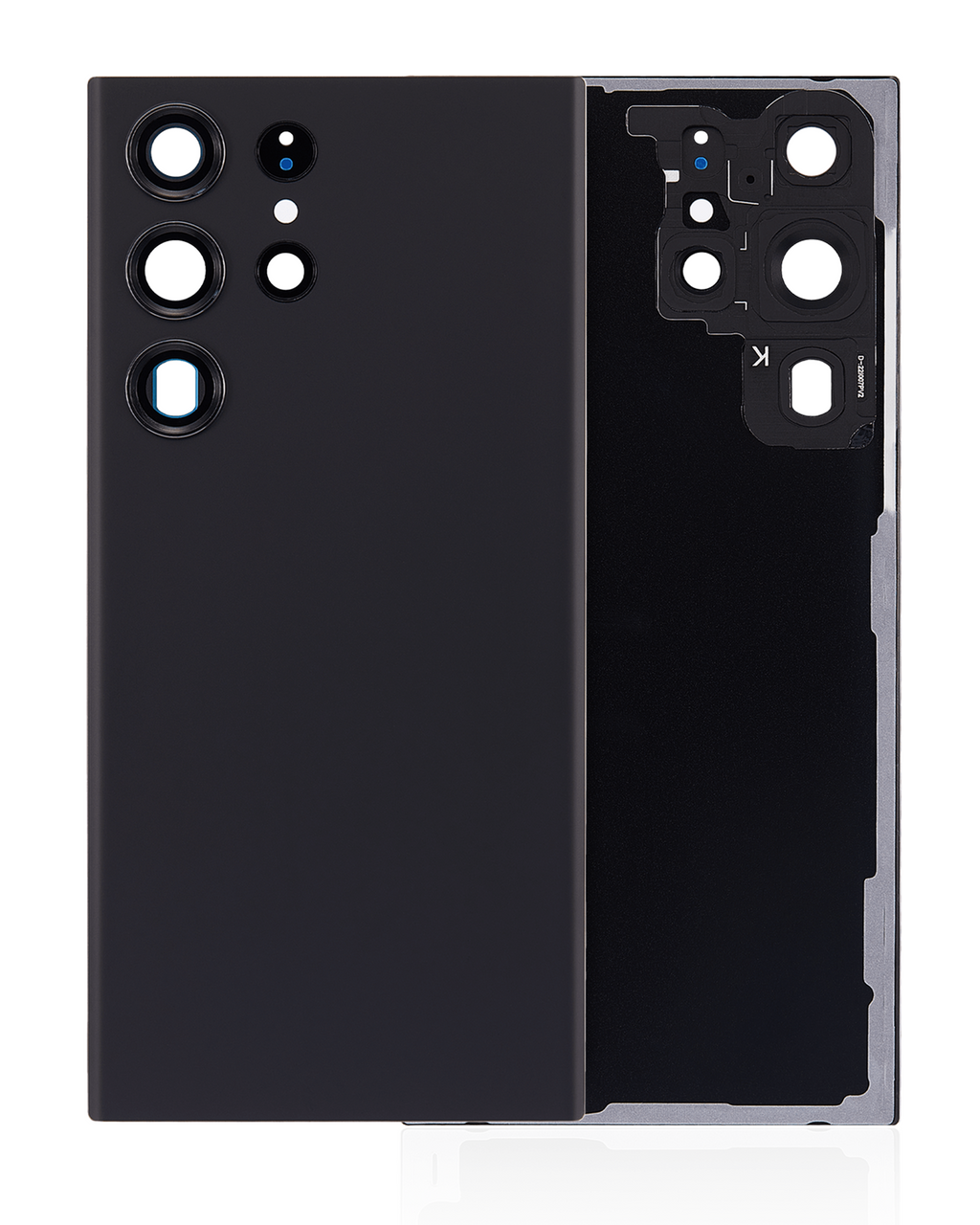 Backcover m. Kamera Samsung S23 Ultra Service Pack Phantom Black