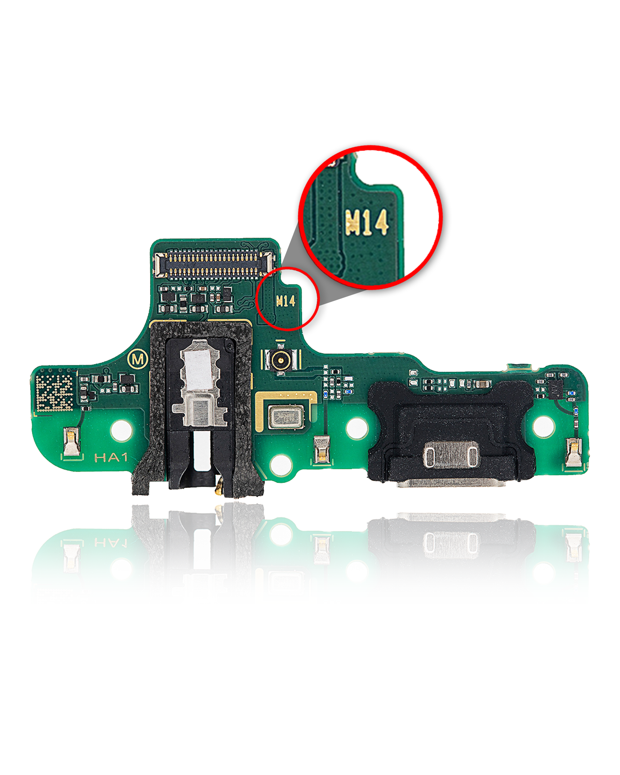 Ladebuchse mit Board für Samsung Galaxy A20s (A207 / 2019) (M14) (Premium)