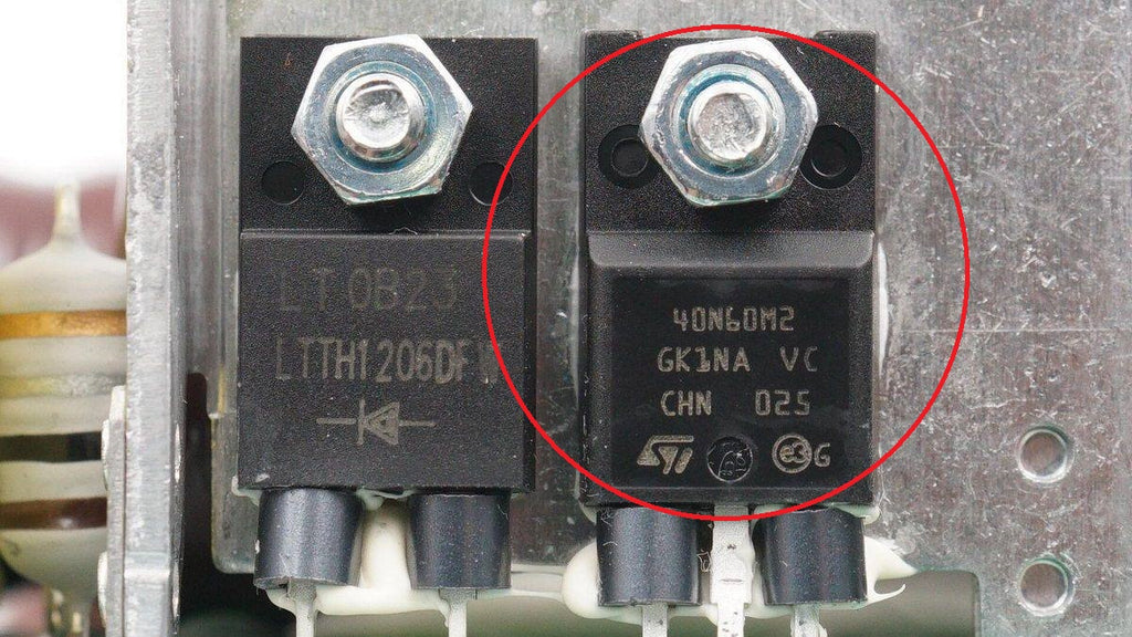 40N60M2 N-Kanal Transistor für PS5 Netzteil TO-220F 650V Löten
