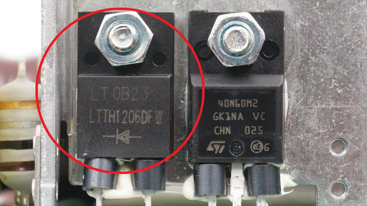 LT LTTH1206 Power Supply Boost Diode for PlayStation 5 PS5, ADP-400DR (Soldering Required)