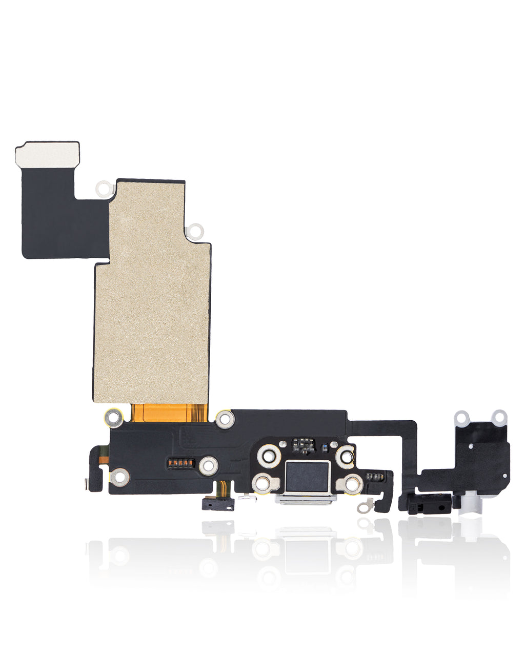 Charging Port Flex Cable for iPhone 6S Plus (Premium) (Silver)