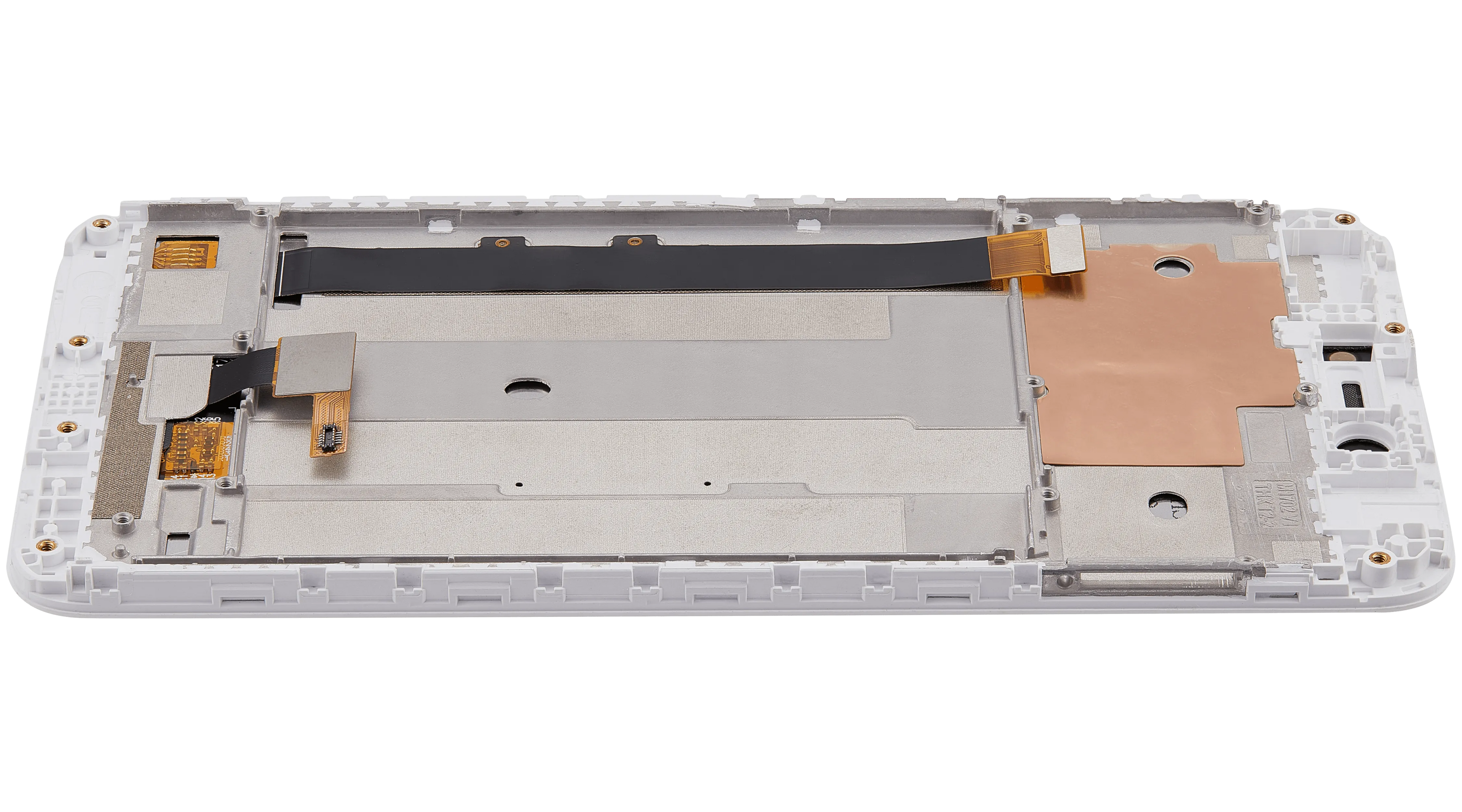 LCD-Display mit Rahmen für Xiaomi Redmi Note 5A (Aftermarket Plus) (Weiß)