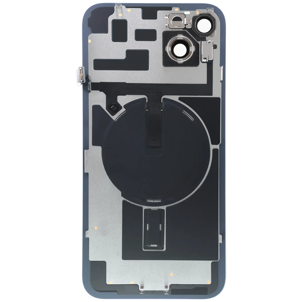 Backcover mit MagSafe Magnet & NFC & Blitz-Flexkabel für iPhone 14 Plus (Service Pack) (Blau)