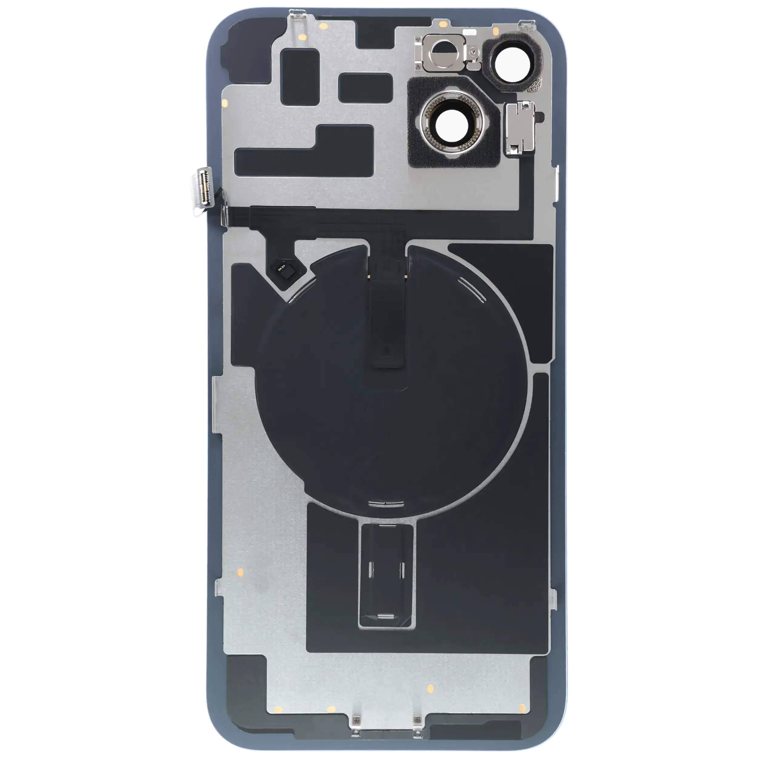 Backcover mit MagSafe Magnet & NFC & Blitz-Flexkabel für iPhone 14 Plus (Service Pack) (Blau)