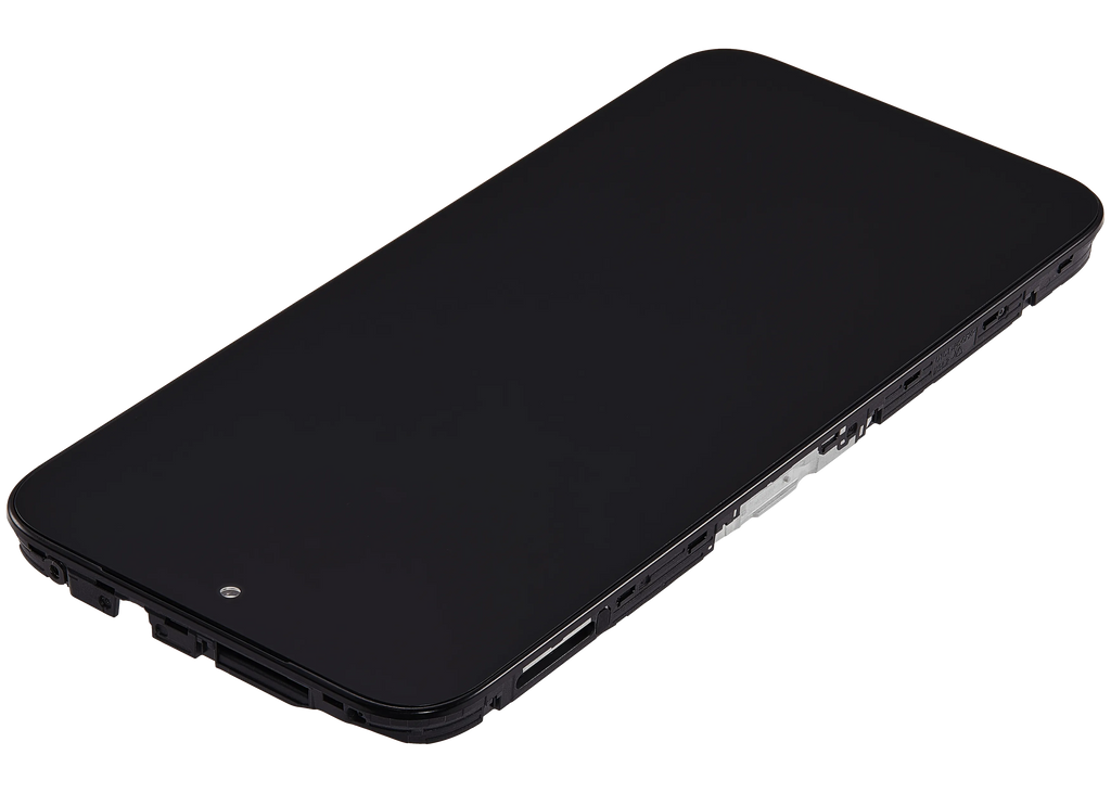 LCD-Display mit Rahmen für Honor X7E / Play 80 Plus (Refurbished) (Alle Farben)