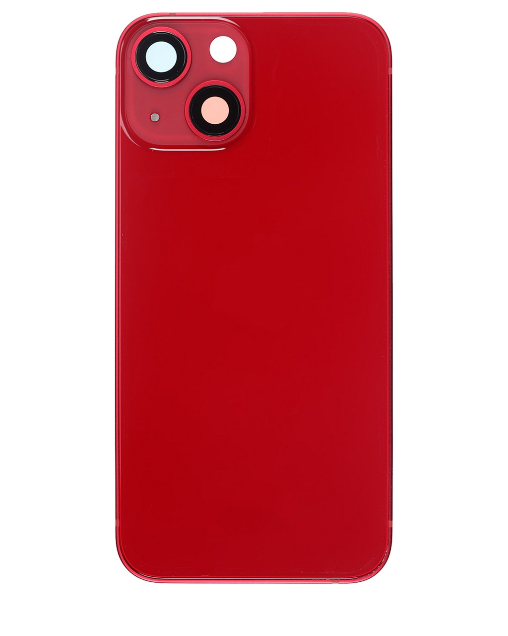 Backcover/Rahmen mit Small Parts für iPhone 13 Mini (EU / Global Version) (gebrauchter OEM-Ausbau, Qualität B) (Rot)