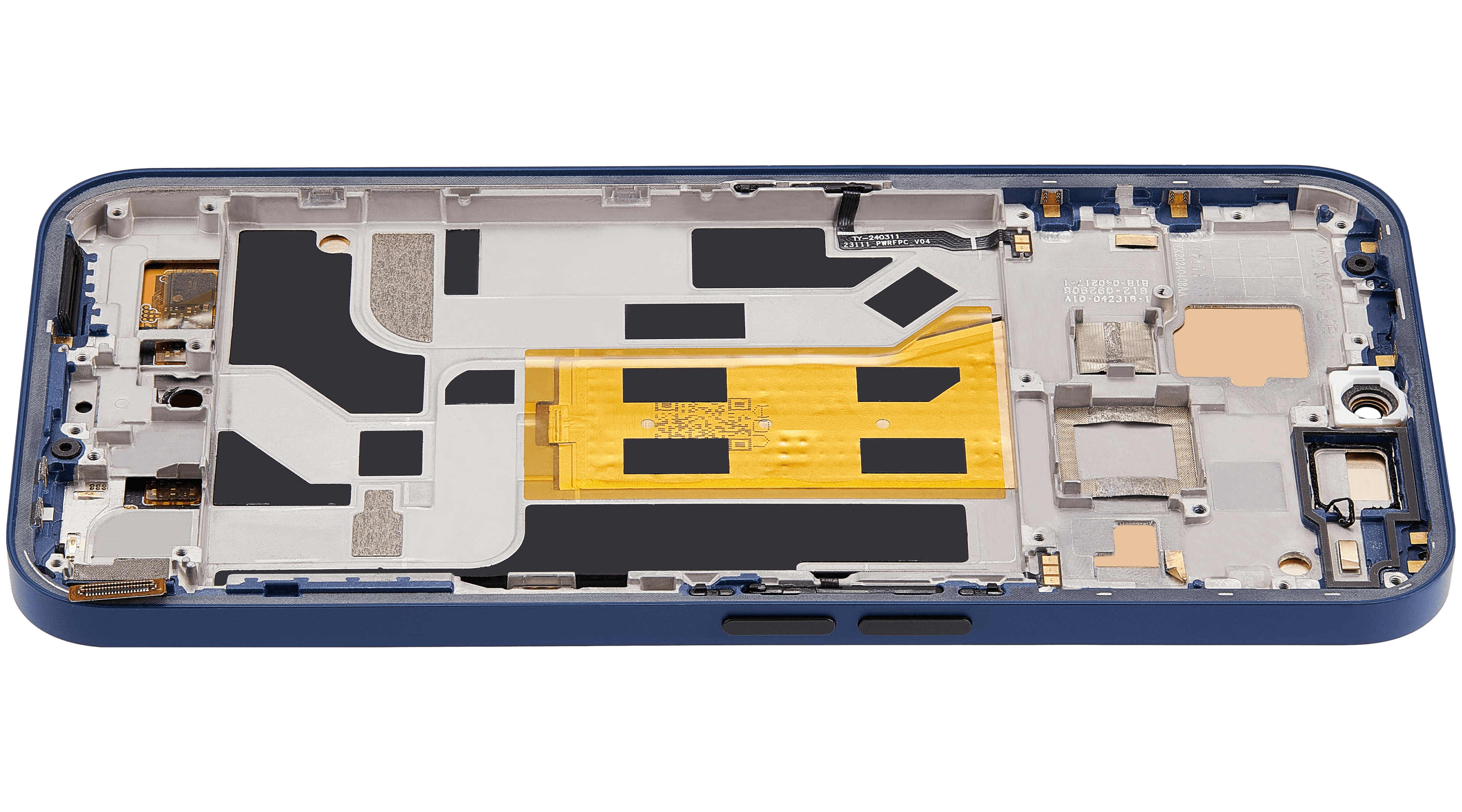 OLED-Display mit Rahmen für Nothing Phone (2a) (Refurbished) (Blau)
