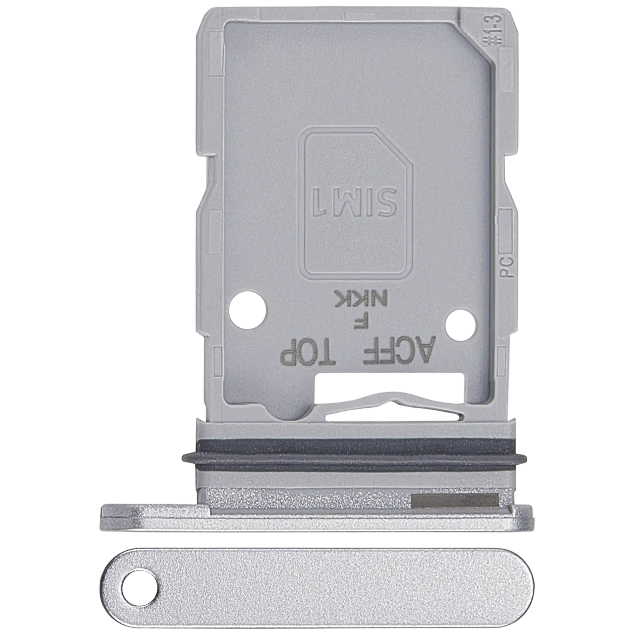 Single Sim Card Tray für Samsung Galaxy A36 5G (A366 / 2025) (Weiß)