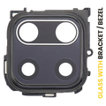Rear Camera Lens with Holder and Frame for Xiaomi Redmi Note 9S (All Colors)