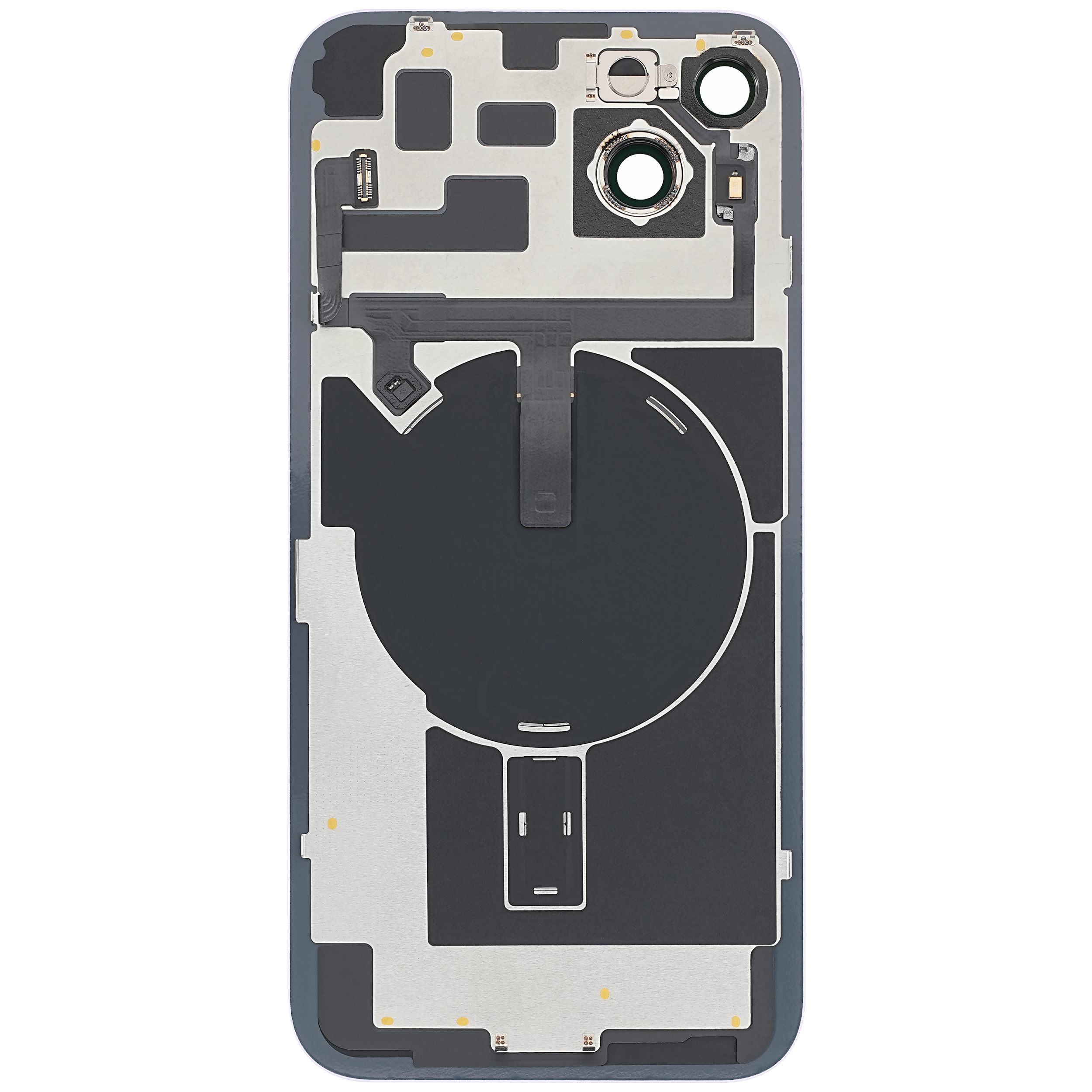 Back Cover with MagSafe Magnet for iPhone 14 Plus (Used OEM Removal, Quality A) (Purple)