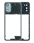 LCD-Rahmen für Motorola Moto E32 (XT2227 / 2022) (Pearl Blue)