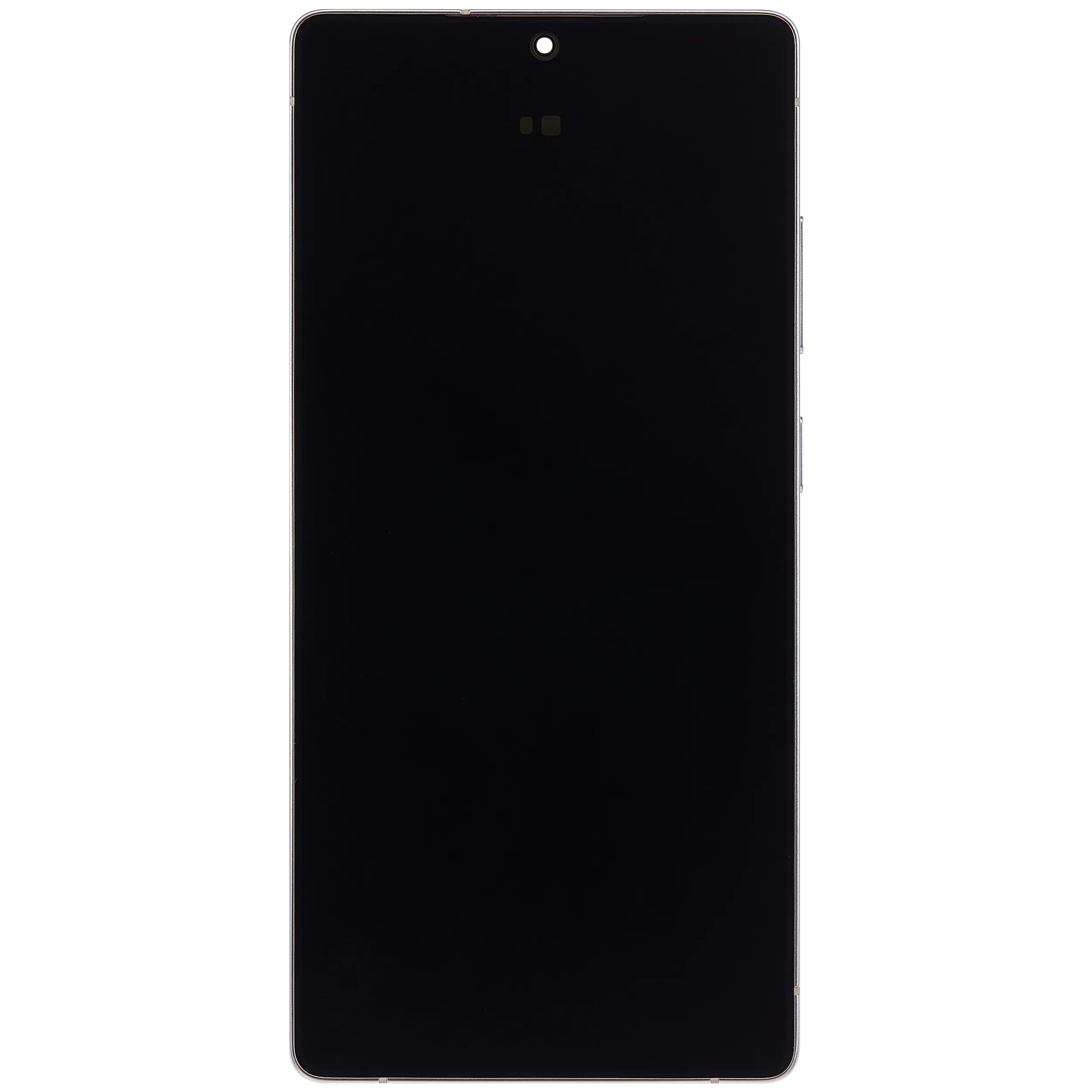 OLED-Display mit Rahmen für Samsung Galaxy S25 Ultra 5G (US & International) (Aftermarket Pro) (120Hz) (Titanium Weiß Silber)