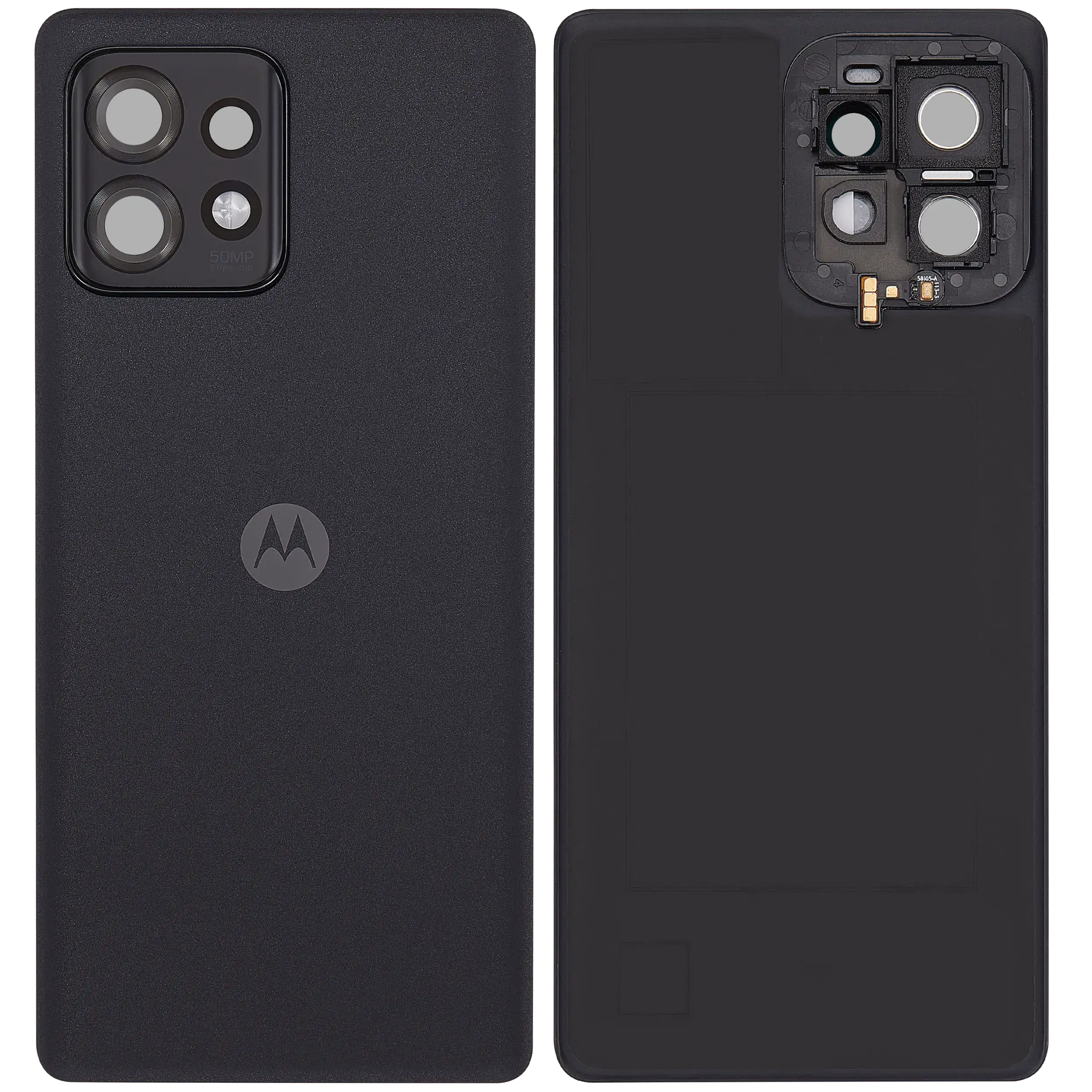 Backcover Glass für Motorola Edge Plus / Edge 40 Pro (XT2301 / 2023)(Premium) (Interstellar Black)