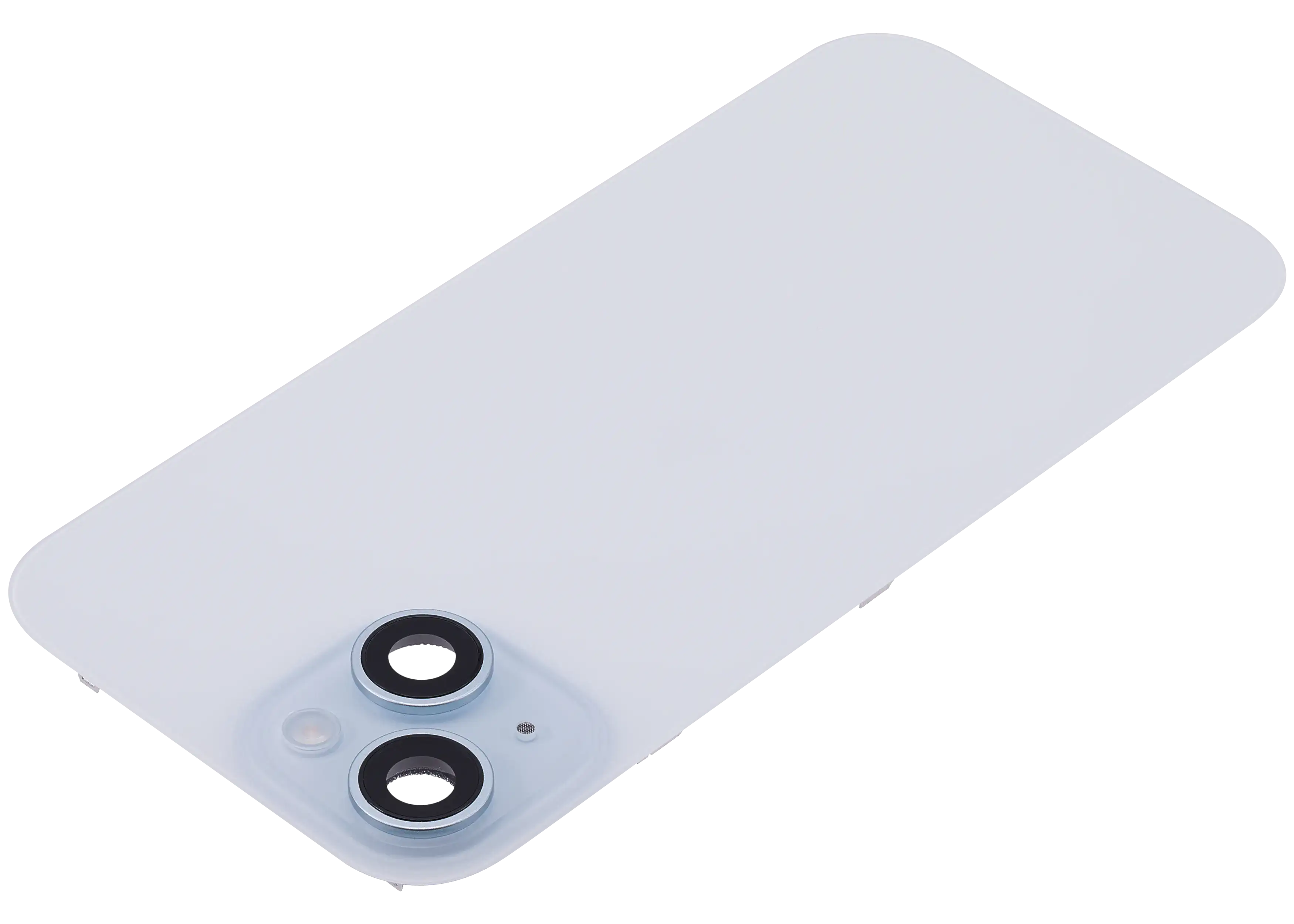 Backcover mit MagSafe Magnet & NFC & Blitz-Flexkabel für iPhone 15 (gebrauchter OEM-Ausbau, Qualität B) (Blau)