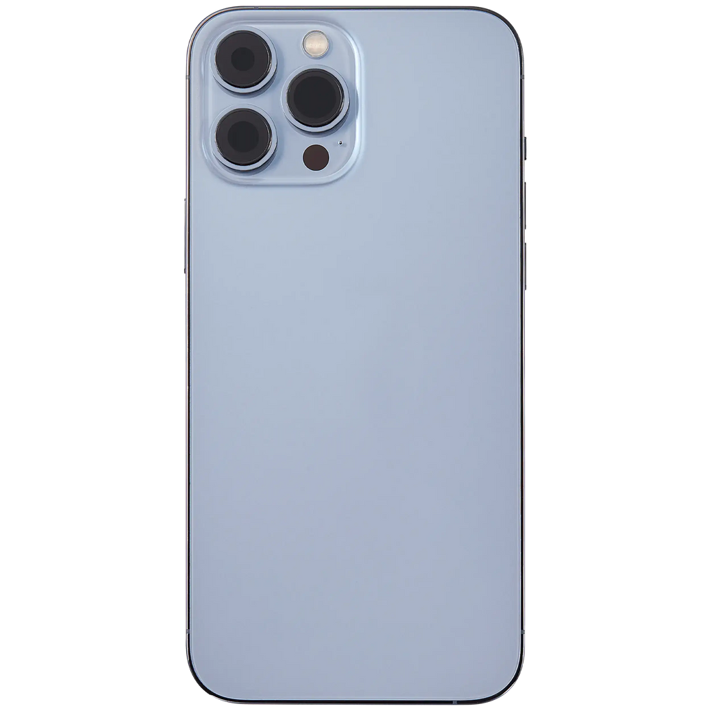 Original Apple-Ausbau A gebraucht – iPhone 13 Pro Backcover/Rahmen Sierrablau