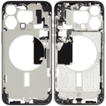 Midframe/Rahmen mit Small Parts für iPhone 15 Pro Max (EU / Global Version) (gebrauchter OEM-Ausbau, Qualität A) (Schwarz Titanium)