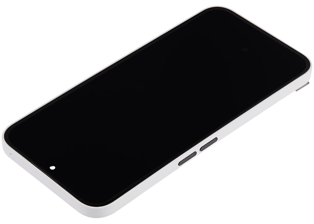 OLED-Display mit Rahmen für Nothing Phone (2a) (Refurbished) (Weiß)