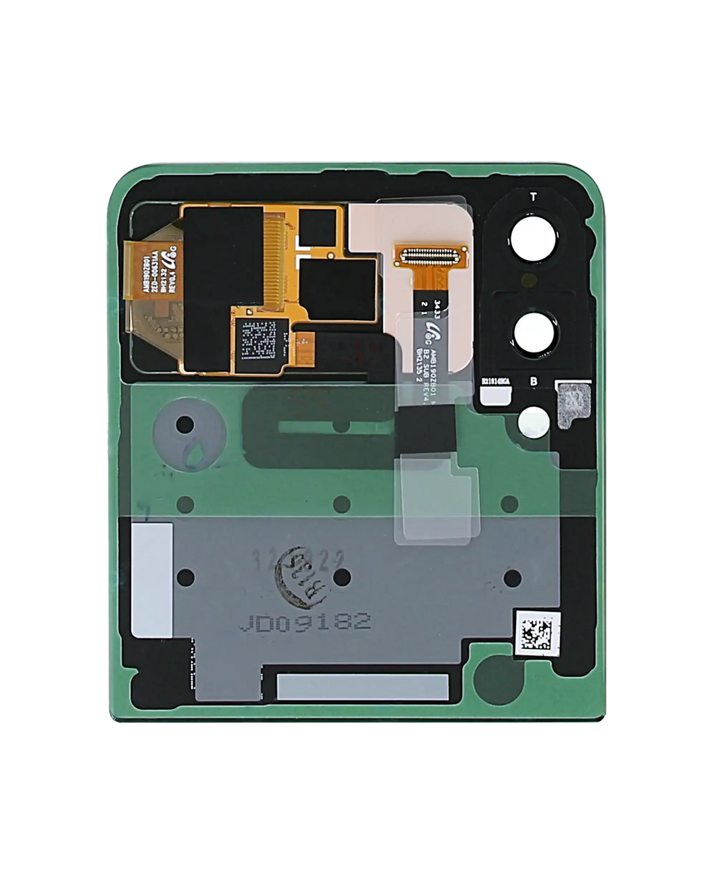 Outer OLED-Display für Samsung Galaxy Z Flip 3 5G (Service Pack) (Blau)