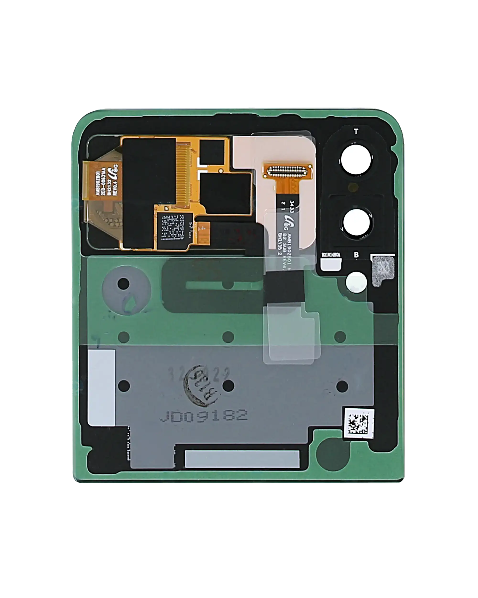 Outer OLED-Display für Samsung Galaxy Z Flip 3 5G (Service Pack) (Blau)