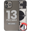 Backcover/Rahmen m. Kleinteilen f. iPhone 13 Pro Max, Graphite, Aftermarket Plus