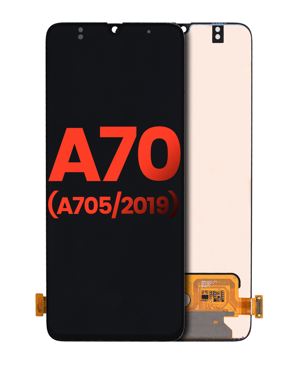 OLED-Display ohne Rahmen für Samsung Galaxy A70 (A705 / 2019) (6.67") (Aftermarket Plus) (Alle Farben)