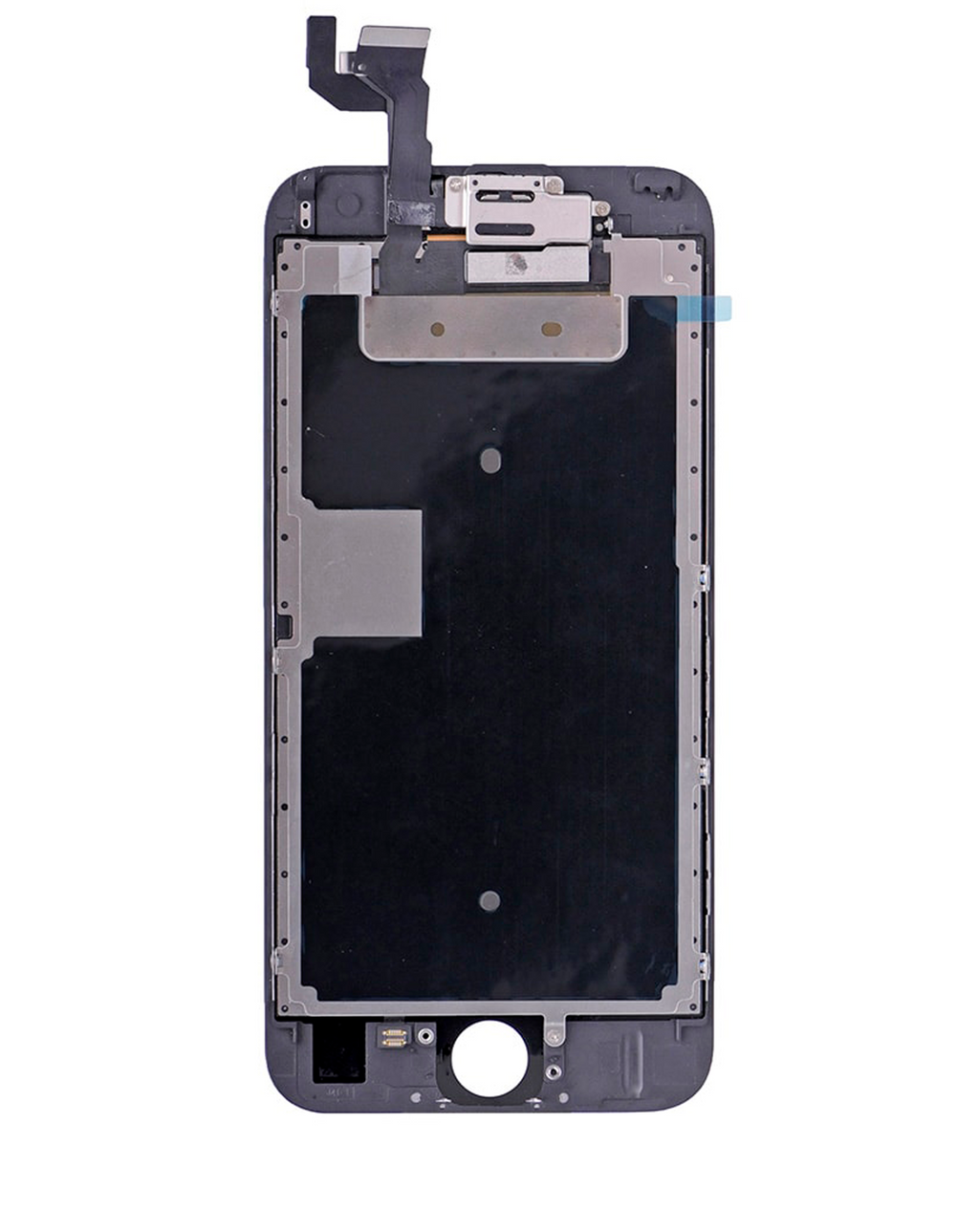 Complete LCD-Display mit Stahlplatte für iPhone 6S (mit Front Camera: Prox Sensor & Ear Speaker) (Aftermarket Plus) (Weiß)