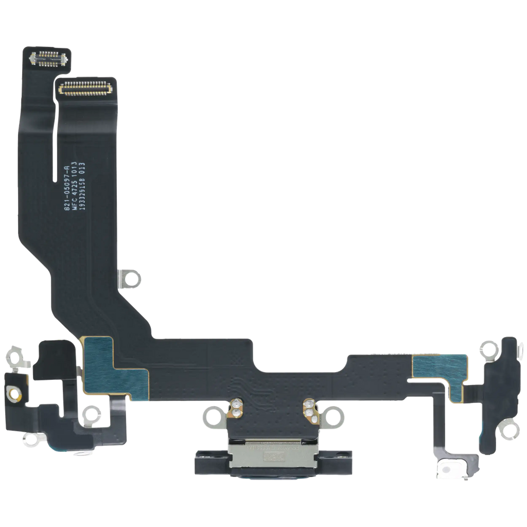Ladebuchse Flex Cable für iPhone 17e (Original OEM) (Schwarz)