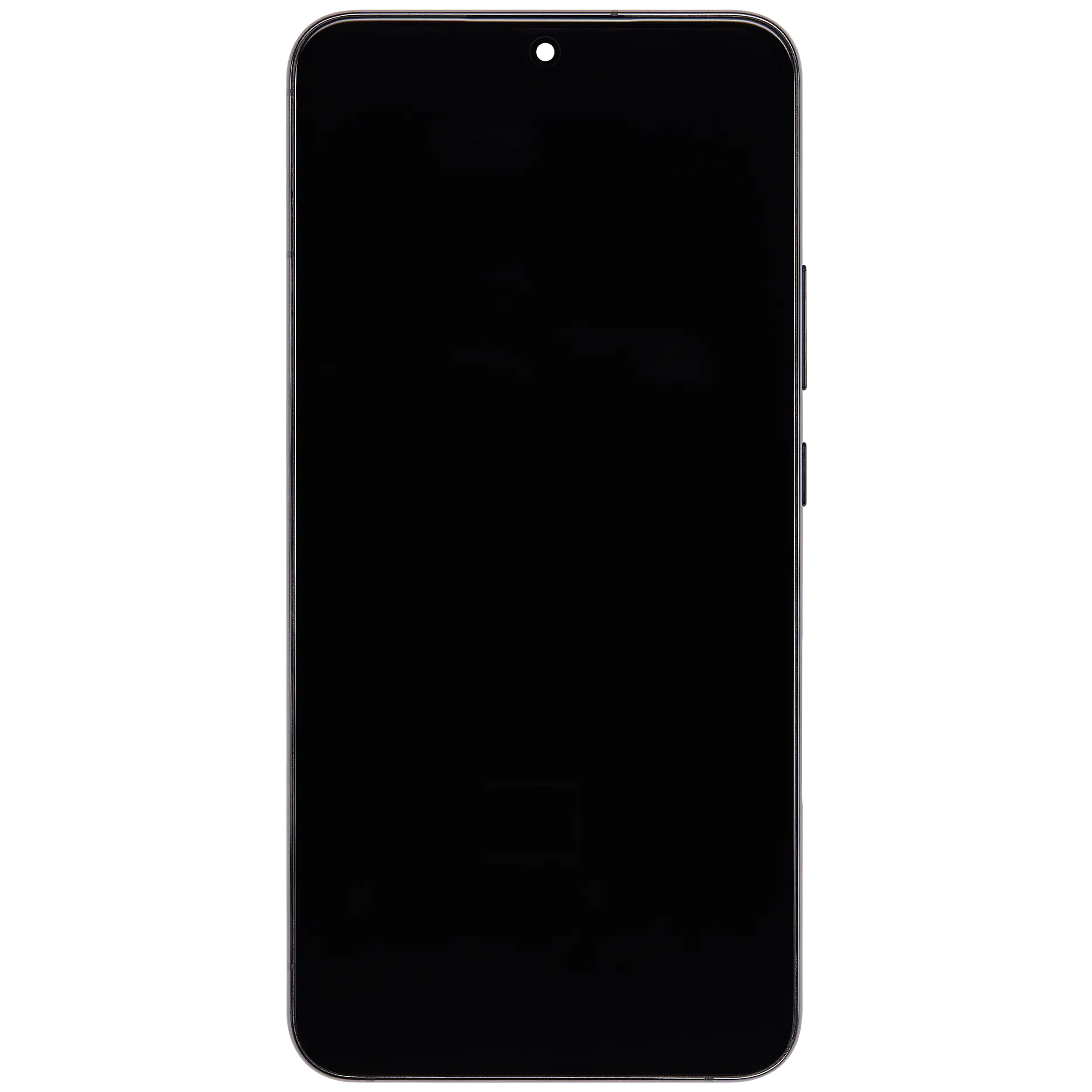 OLED-Display mit Rahmen für Samsung Galaxy S22 Plus 5G (US & Internationale Version) (Aftermarket Plus) (120Hz) (Phantom Black)