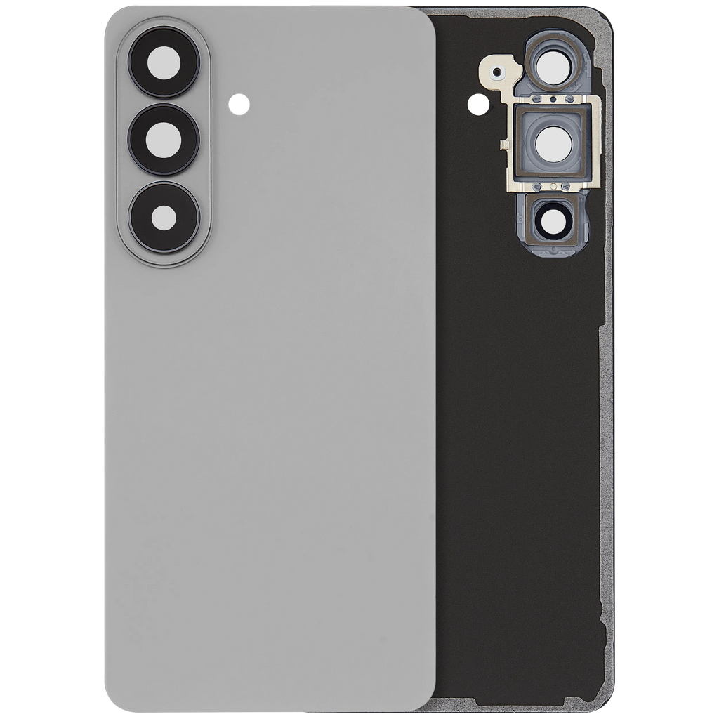 Backcover Glass mit Camera Lens für Samsung Galaxy S26 (Aftermarket Plus) (Silver Shadow)