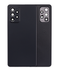 Backcover-Glas für Samsung Galaxy A72 (Schwarz) Aftermarket Plus