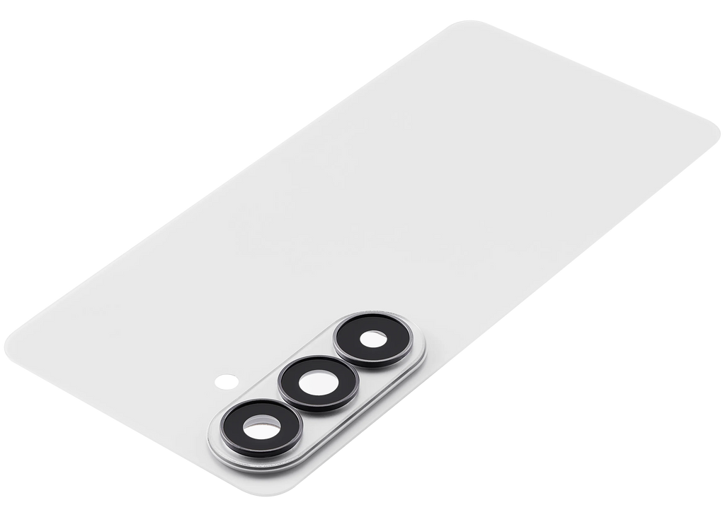 Backcover Glass mit Camera Lens für Samsung Galaxy S26 (Aftermarket Plus) (Weiß)