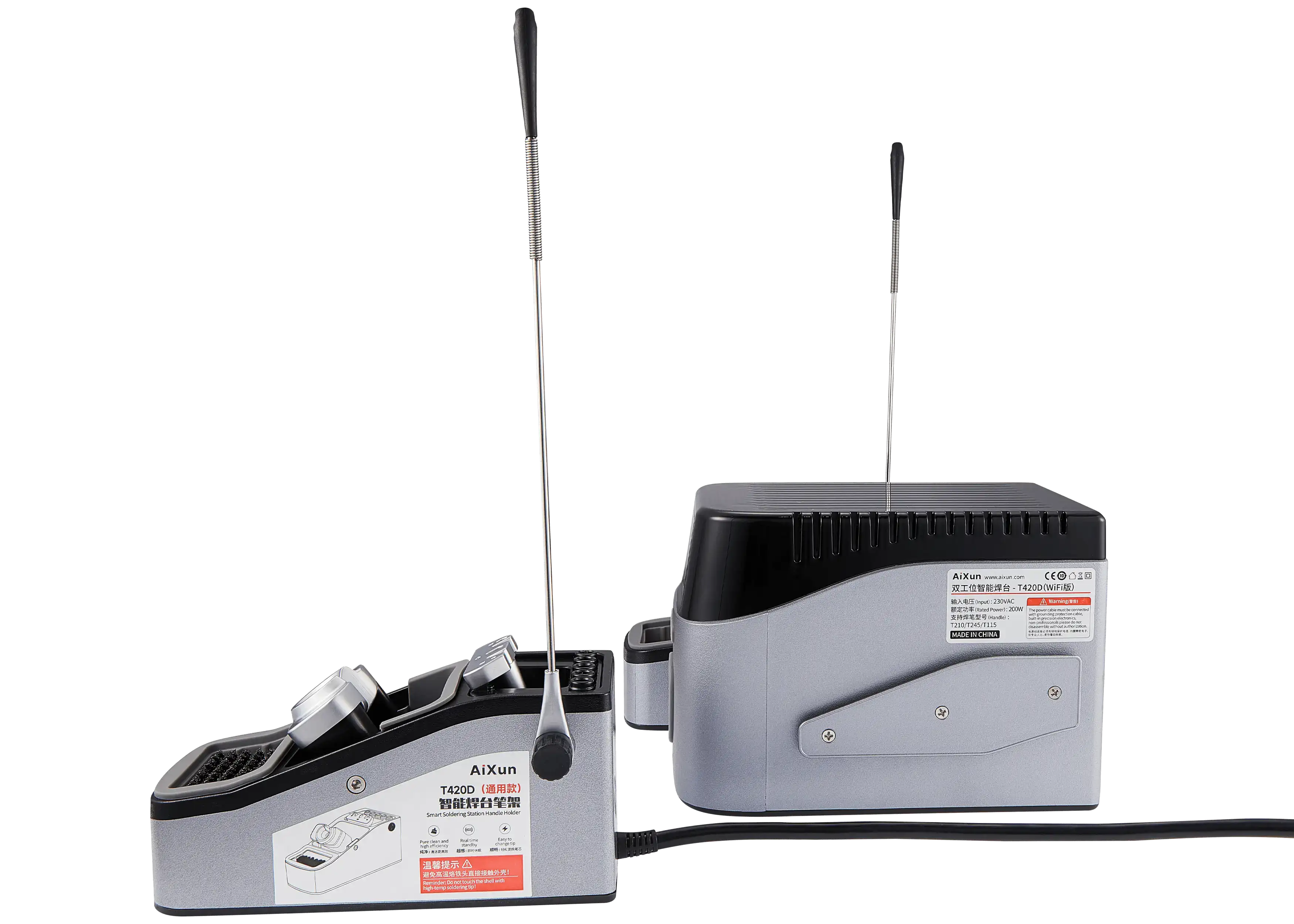 Aixun T420D Lötstation Dual Channel WiFi T210/T115/T245 220V