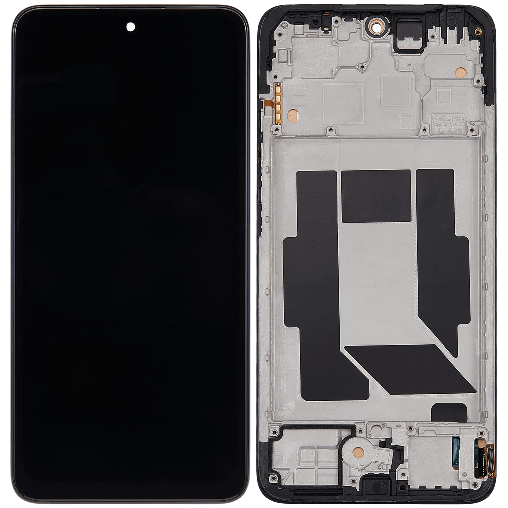 LCD-Display mit Rahmen für Xiaomi Redmi Note 14 4G (EU Version) (Aftermarket: Incell) (Alle Farben)